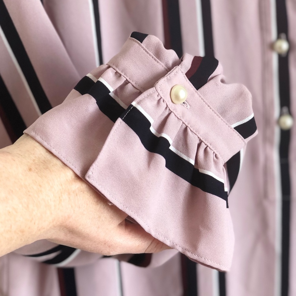 Ruffle Neck Blouse - Picture 3 of 4